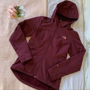 The North Face Burgundy Jacket